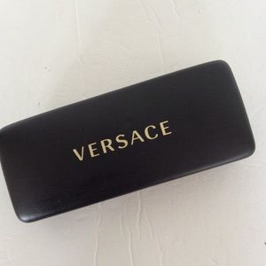 VERSACE BLACK HARDSHELL SUNGLASSES CASE
